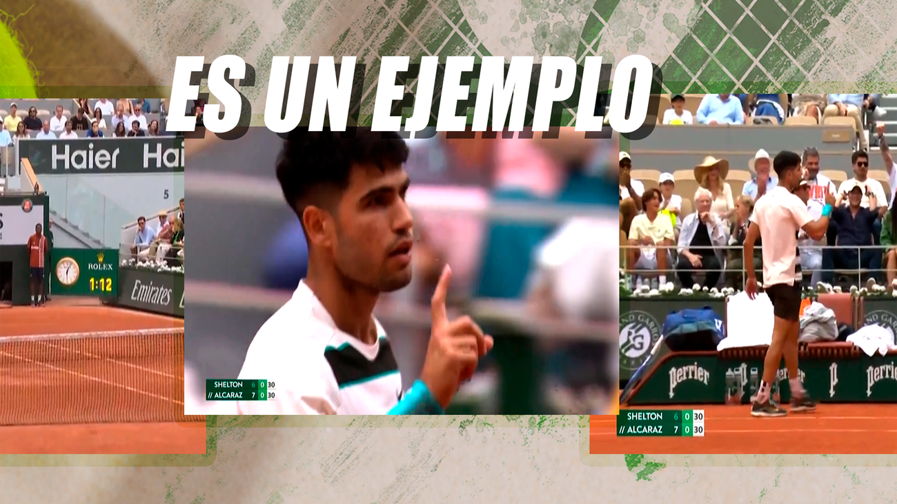 El gesto de deportividad de Carlos Alcaraz que sorprende a todo el mundo