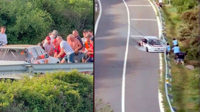 El piloto que arrolló a dos personas en el rally de Santa María de la Alameda era amigo de ambos
