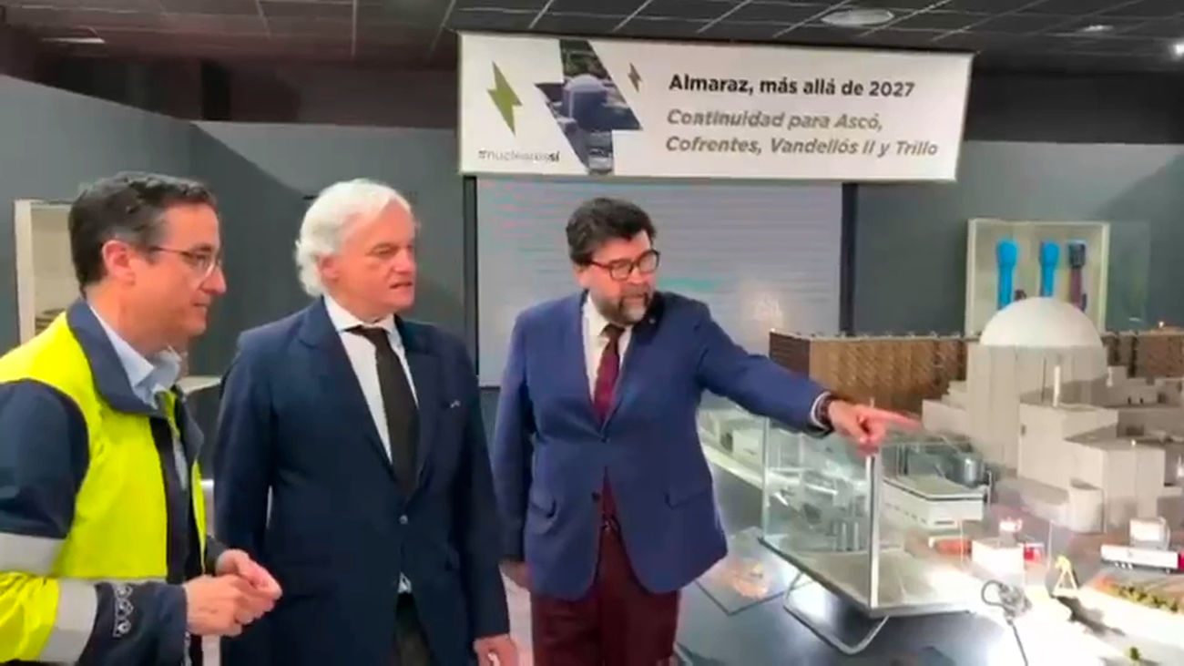 Empresarios madrileños muestran su "enorme preocupación" ante el cierre de Almaraz