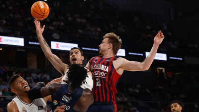 82-76. Victoria sufrida del Real Madrid para poner el 1-0 ante el Baskonia