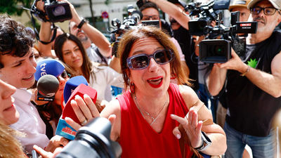 Leire Díez pide la baja en el PSOE tras declarar durante dos horas en Ferraz