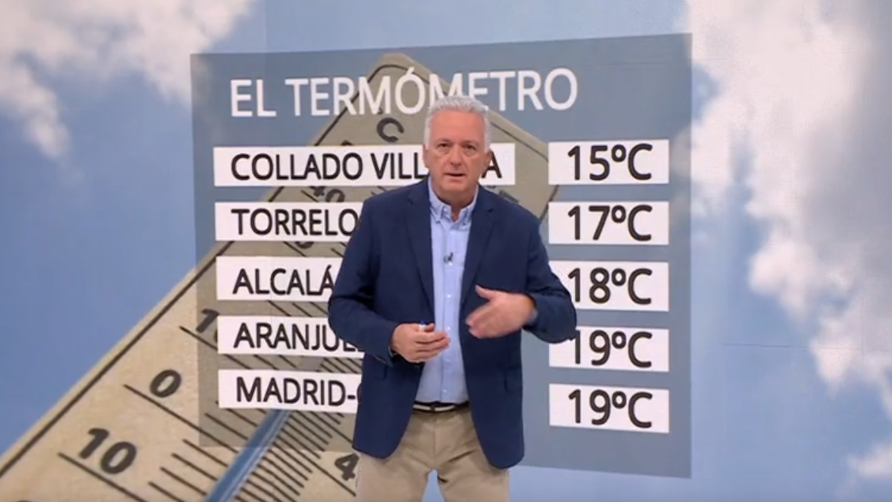 Día de tormentas en la Comunidad de Madrid, a partir de las dos de la tarde