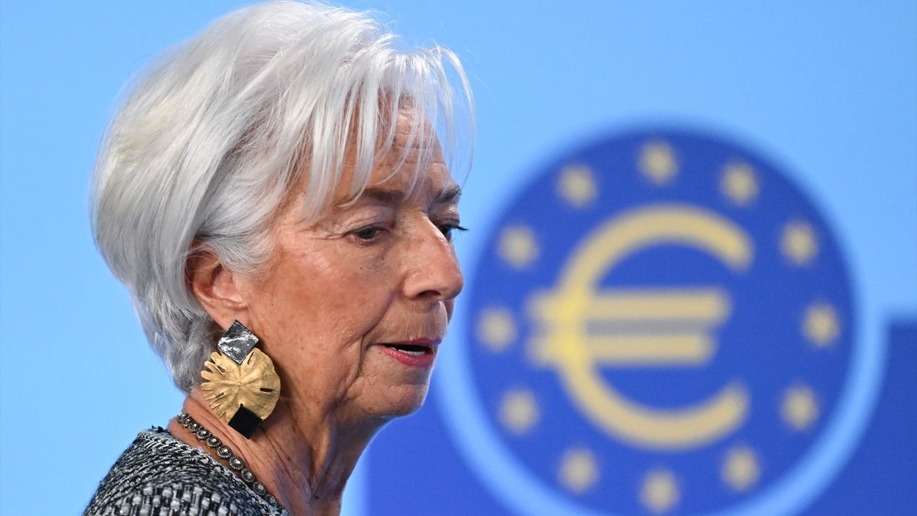 La presidenta del Banco Central Europeo, Christine Lagarde