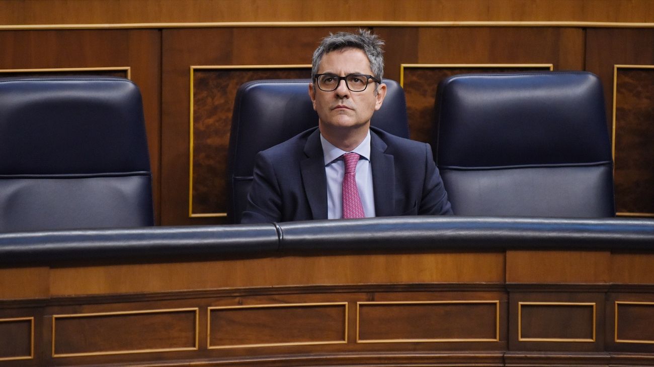 El ministro de la Presidencia, Relaciones con las Cortes y Justicia, Félix Bolaños