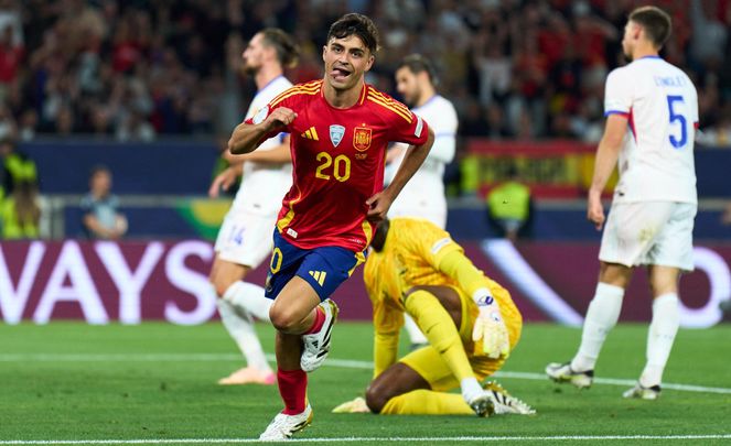 Pedri ante Francia / EFE