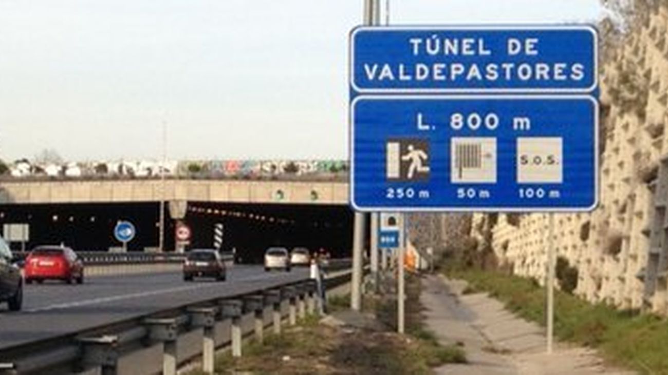 Arrancan las obras de mejora de los túneles de Valdepastores y Boadilla en la M-50