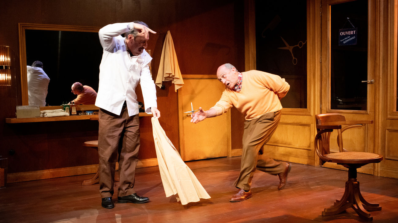 El Teatro Español estrena 'El barbero de Picasso', un diálogo en el exilio sobre la patria perdida