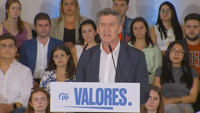Feijóo: "España no se merece esta degradación y hay que rebelarse"
