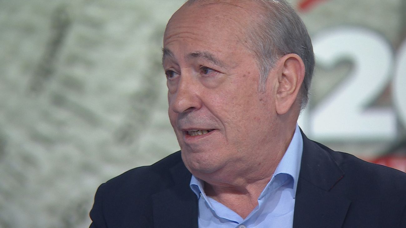 Nicolás Redondo, en Telemadrid: "El PSOE hoy solo se mantiene por el gobierno de la nación"