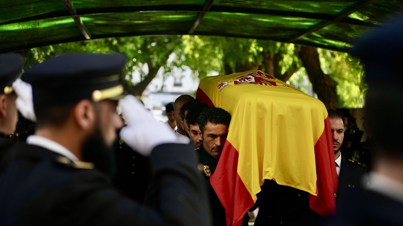 Málaga se despide del subinspector Antonio Ramos, fallecido tras chocar con su coche con unos atracadores