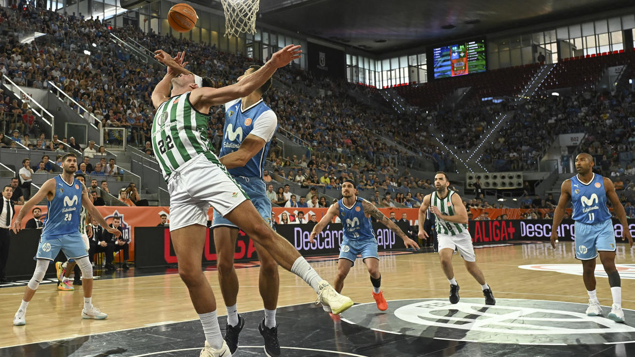82-86. El Betis prolonga la pesadilla del Estudiantes, que se despide del ascenso