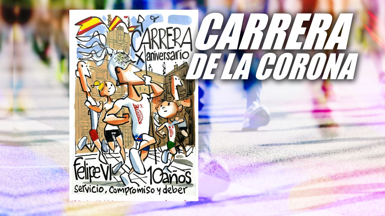 La carrera por el X aniversario de Felipe VI reunirá a 5.000 corredores con meta en Palacio Real