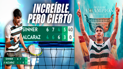 Alcaraz gana su segundo Roland Garros tras una histórica final ante Sinner en 5 sets