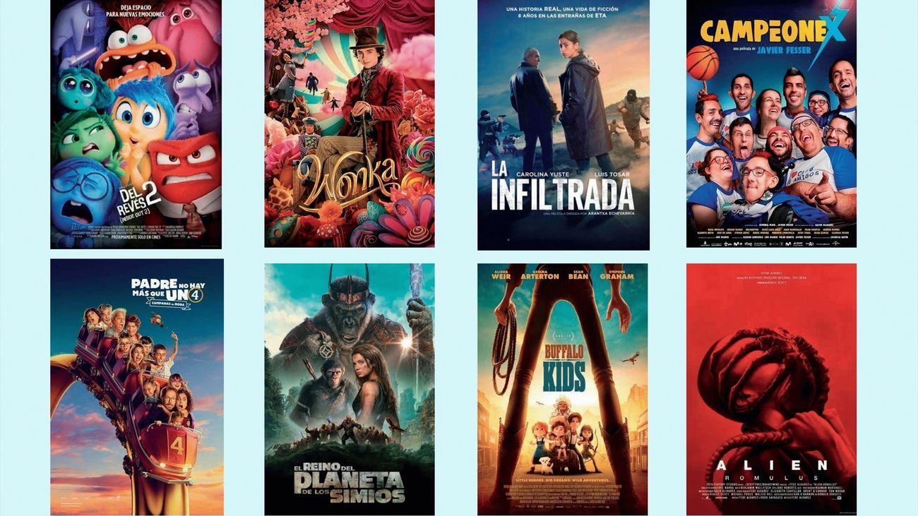 Cartelera del cine de verano de verano de Sanse