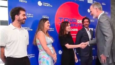 El rey preside en Móstoles la última parada del Tour del Talento Princesa de Girona