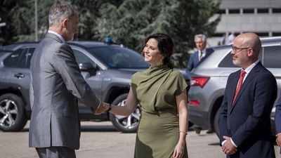 El rey, junto con Ayuso, asiste a la proclamación del Premio Princesa de Girona Internacional 2025