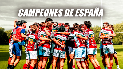 Alcobendas Rugby disfruta del título de campeón de España sub'18