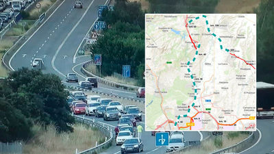 Cortes en la A-1 y en la N-320 durante tres meses: estos son los horarios, tramos y afecciones al tráfico en Madrid