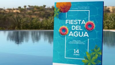 Majadahonda celebra su II Fiesta del Agua con piscina de verano y toboganes gigantes