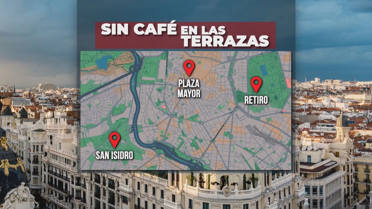 Imposible tomar solo un café en algunas terrazas de Madrid: no se sirve si no se come