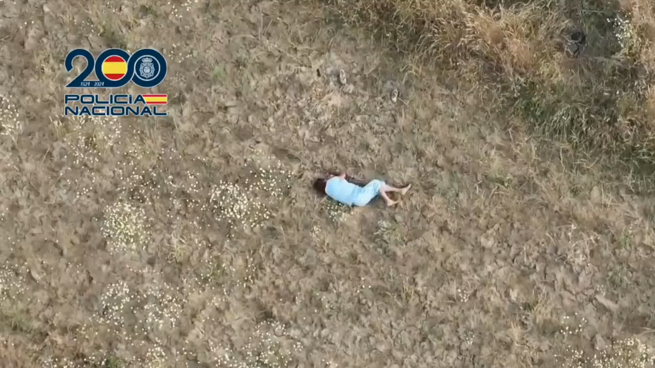 Los drones de la Policía Nacional ayudan a encontrar a una pareja de ancianos con alzheimer desaparecida en Leganés