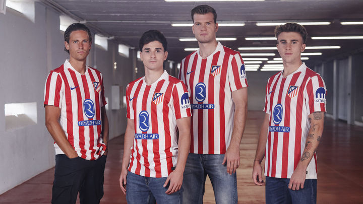 Marcos Llorente, Julián Alvarez, Sorloth y Pablo Barrios / ATLÉTICO DE MADRID