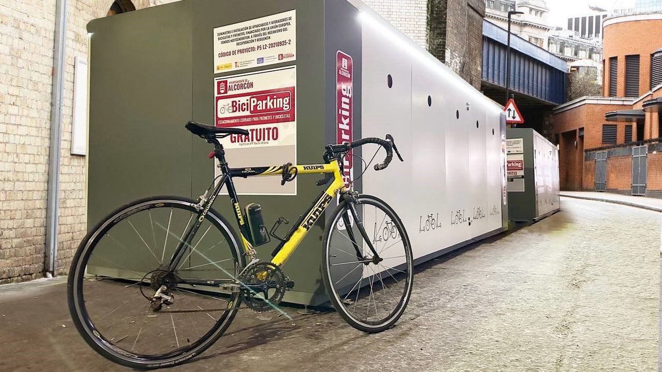 Aparcabicis inteligentes y gratuitos de Alcorcón