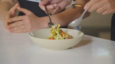 Sabor a Madrid: espaguetis de calabacín