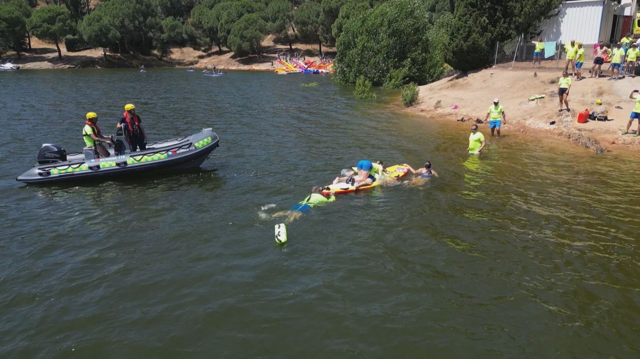 Los socorristas del Pantano de San Juan, listos para un verano seguro