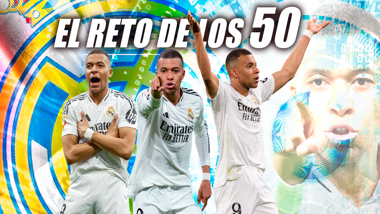 Mbappé persigue los 50 goles