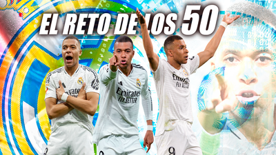 Mbappé persigue los 50 goles