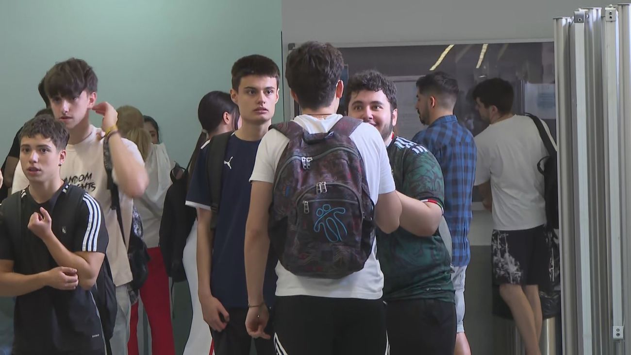 El 95,5% de los alumnos madrileños han aprobado la PAU, un punto menos que en 2024