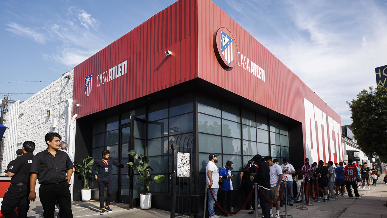La 'casa' del Atlético de Madrid en Los Ángeles