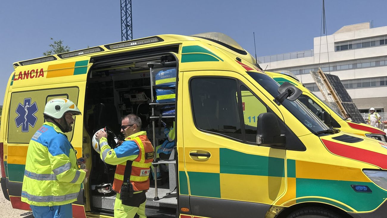 Muere un trabajador en Majadahonda y otro resulta herido en Chamberí en sendos accidentes