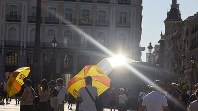Aviso amarillo este martes en la Comunidad de Madrid por altas temperaturas y tormentas