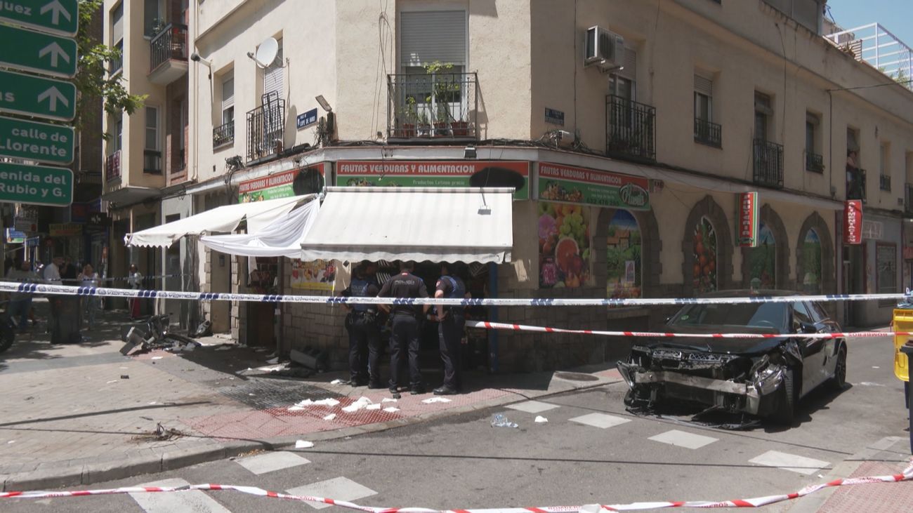 Una mujer escapa ilesa tras un brutal accidente en Tetuán