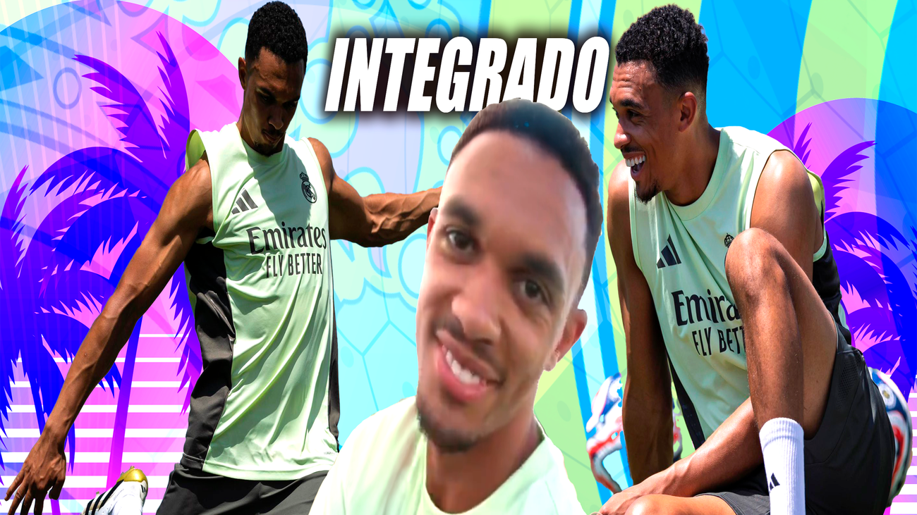 Alexander-Arnold se siente en el Real Madrid como en "casa"