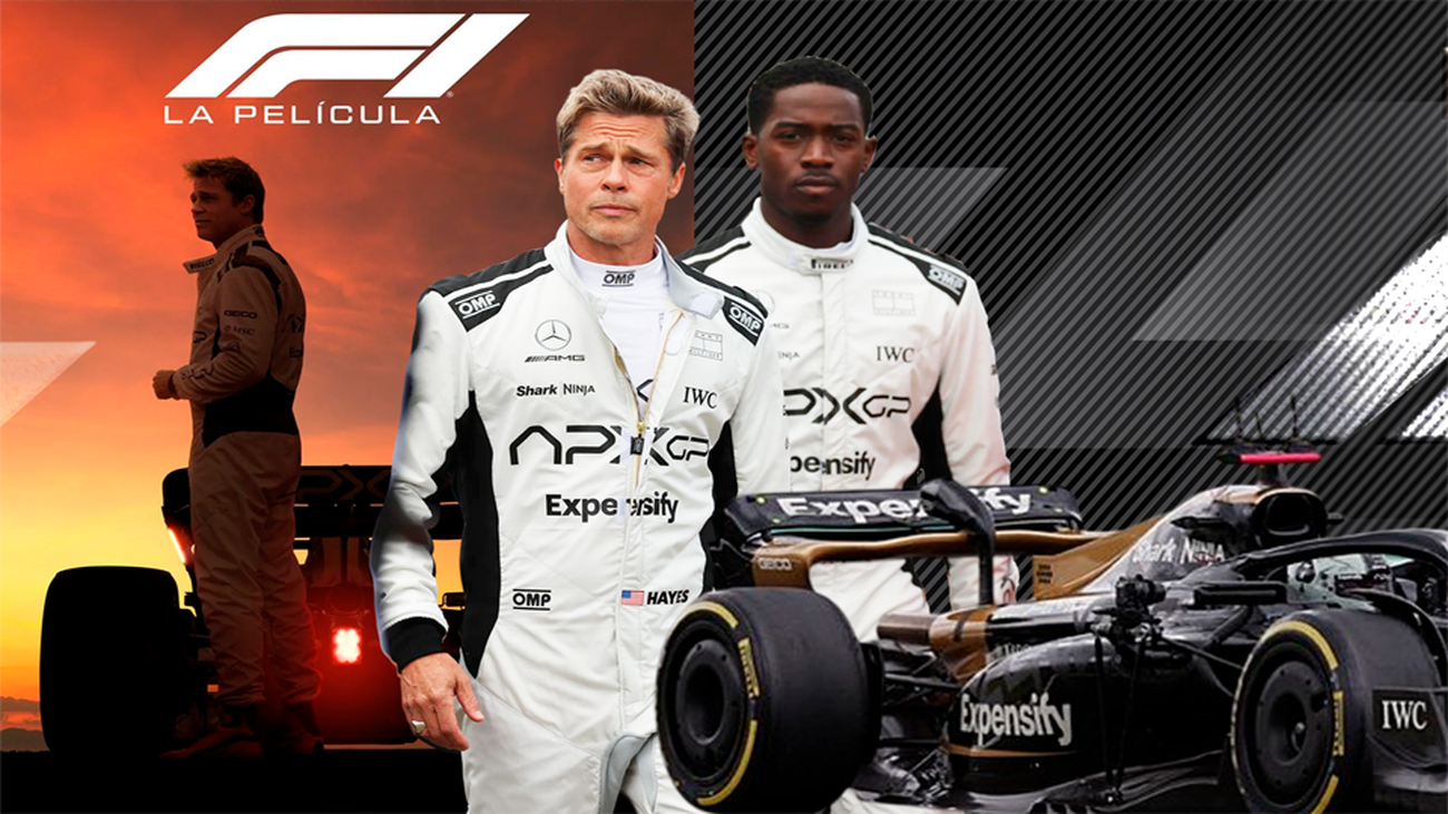 Brad Pitt, a todos gas en 'F1, la película'