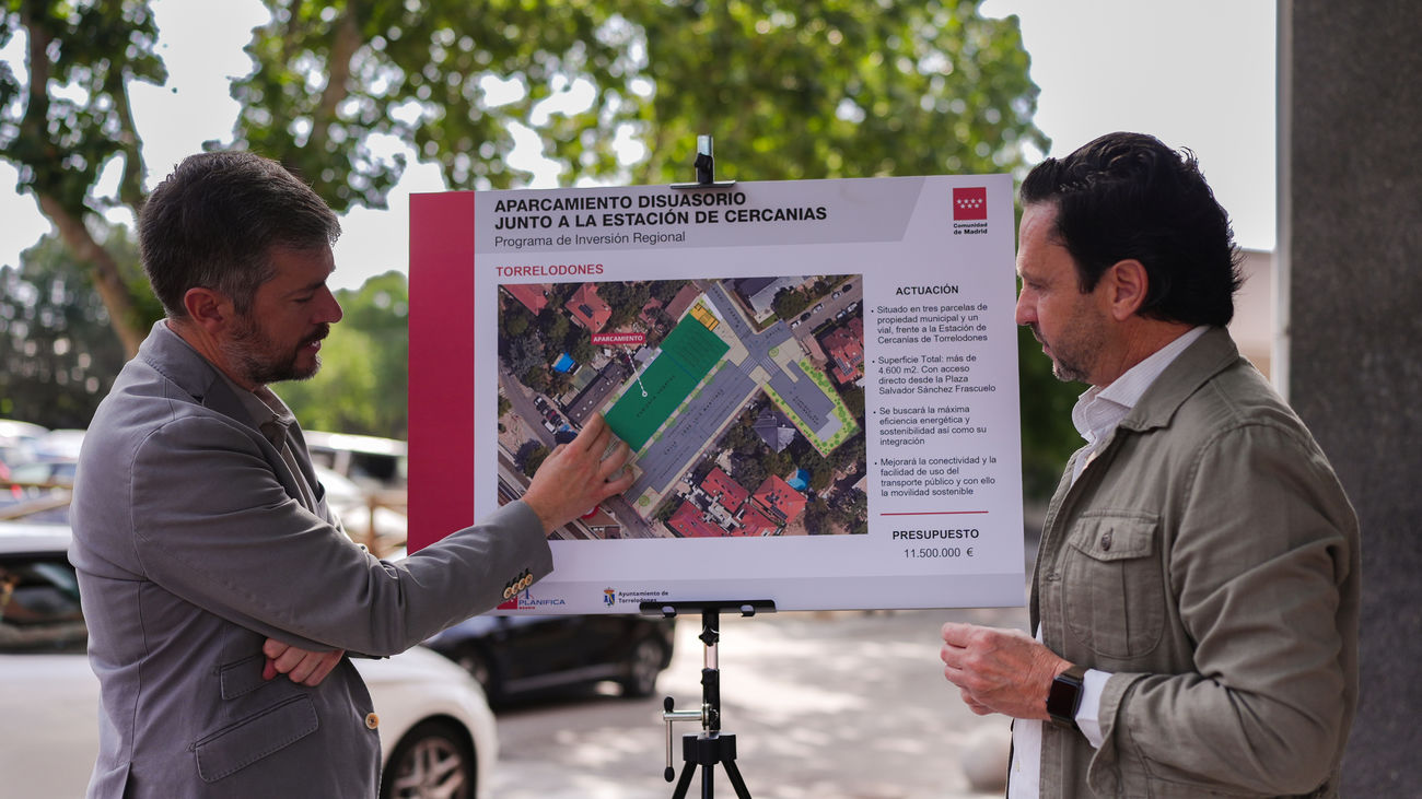 Torrelodones tendrá un aparcamiento disuasorio cerca de la estación de Cercanías