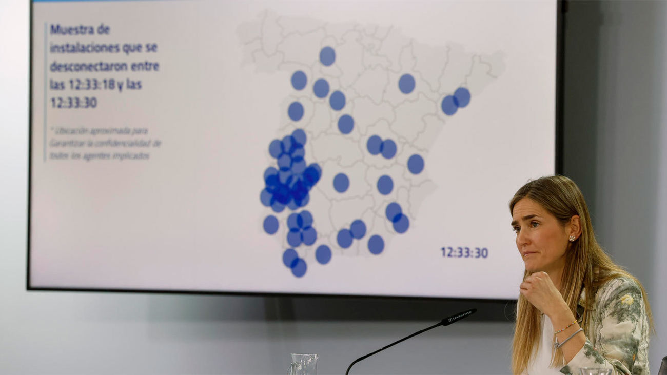 El Gobierno dice que algunas centrales no absorbieron la tensión debida antes del apagón del 28 de abril