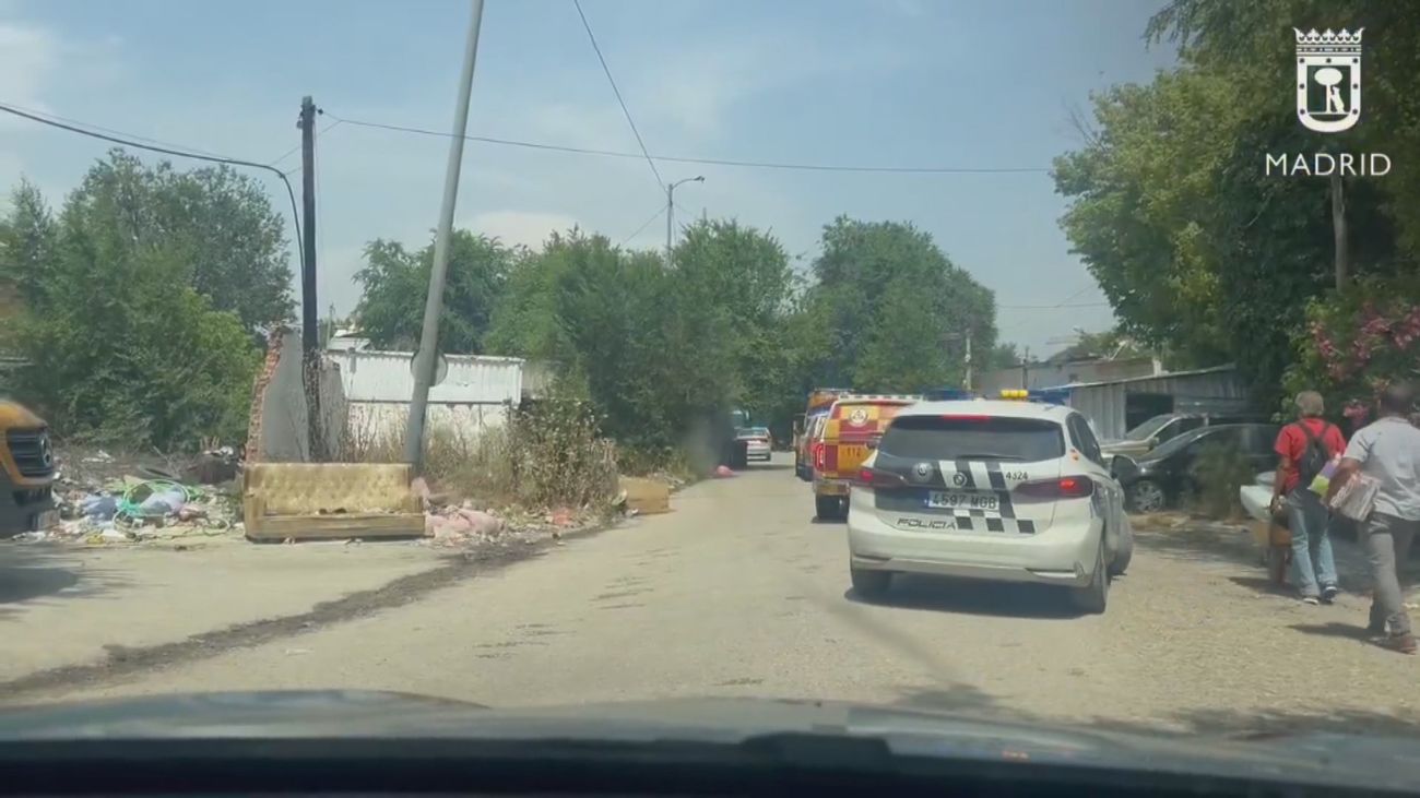Detenido por apuñalar en el pecho a un hombre en una pelea por drogas en la Cañada Real