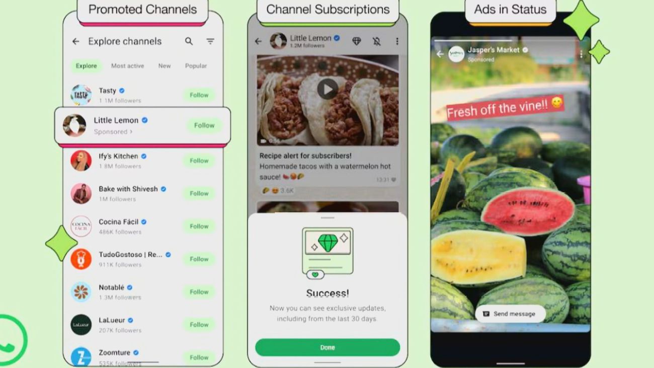 WhatsApp incluirá publicidad y contenidos de pago: todo lo que debes saber