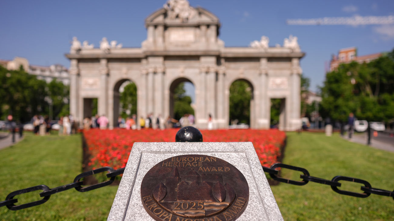 La Puerta de Alcalá, premiada por Europa Nostra tras el proceso de restauración
