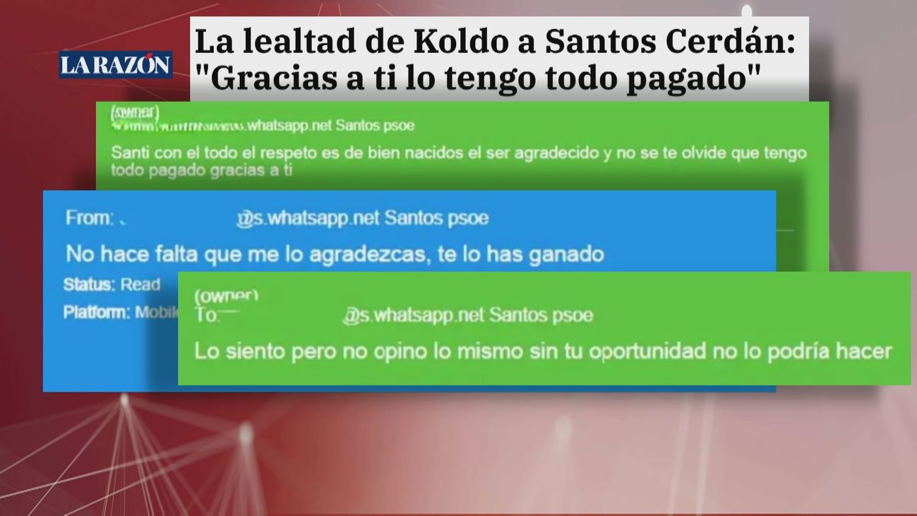 Santos Cerdán poseía el 45% de una de las principales empresas de la presunta trama de corrupción del Gobierno de Sánchez