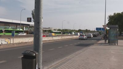 Los pasajeros del Intercambiador de Cuatro Vientos peligran por las altas temperaturas