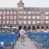 La Plaza Mayor de Madrid celebra el X aniversario de la proclamación del Rey Felipe VI