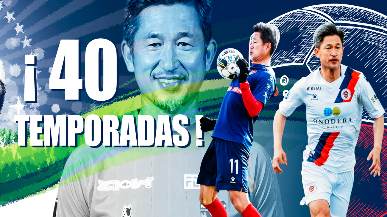 Miura empieza su 40ª temporada como futbolista profesional