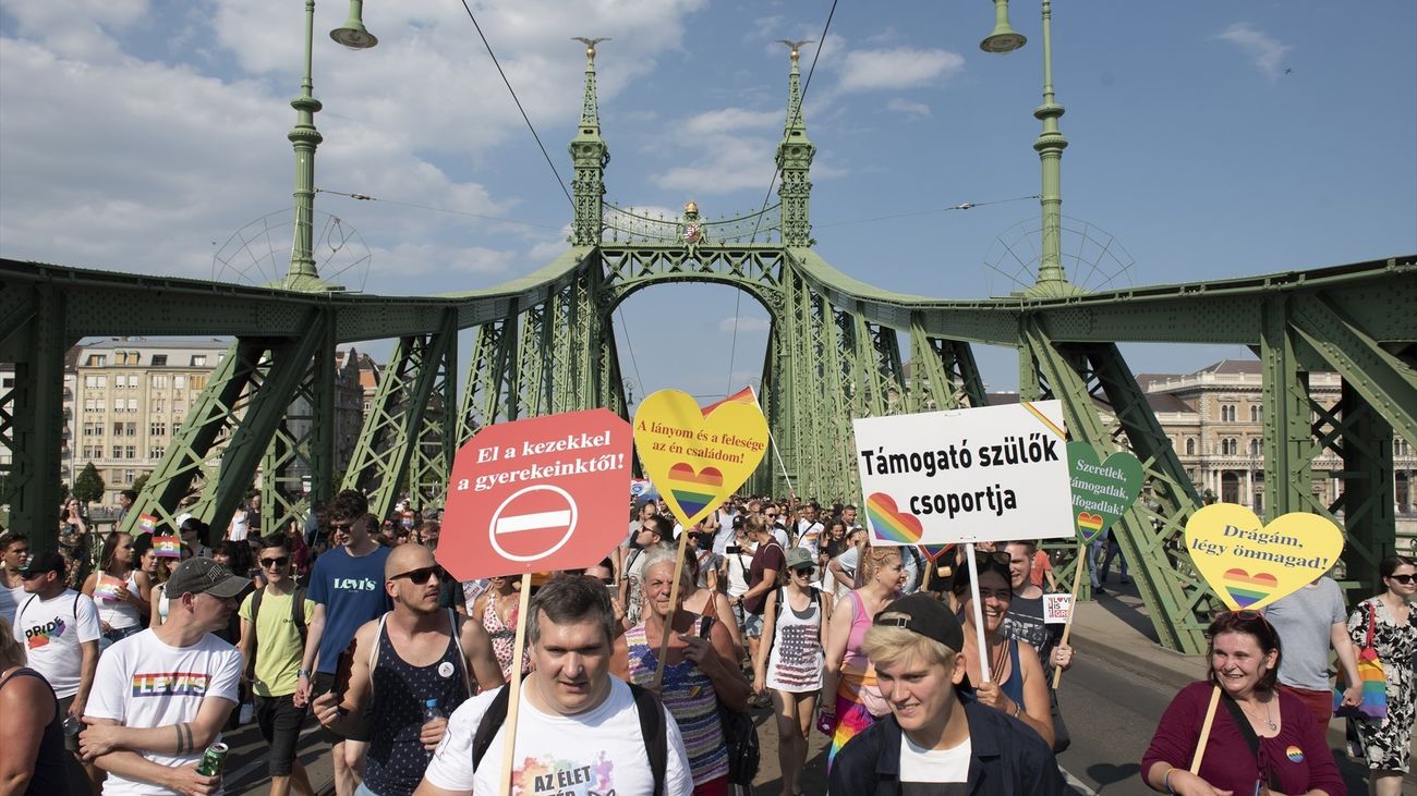 Marcha del Orgullo LGTBI de Budapest en 2024