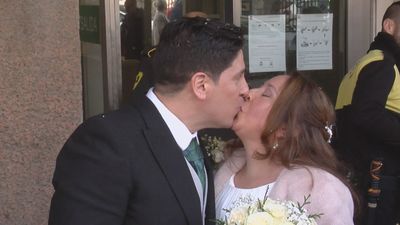 Las bodas civiles también sufren 'atascos' en Madrid