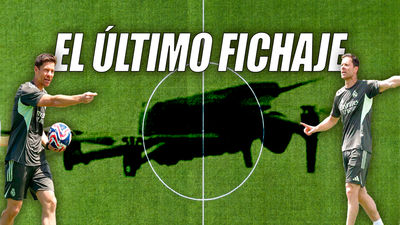 Xabi Alonso 'espía' los entrenamientos del Real Madrid con drones